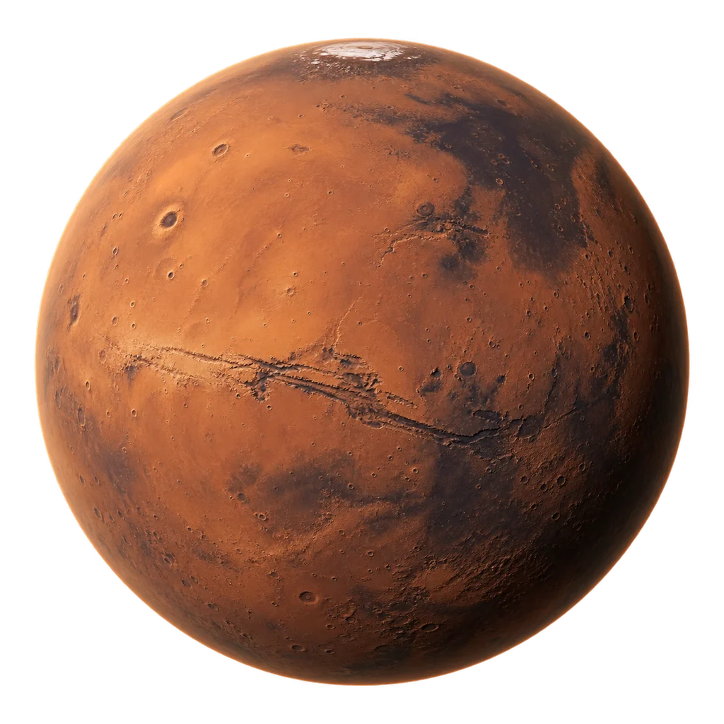 Marte, o planeta vermelho